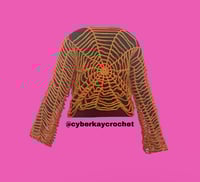 Image 2 of Spider Web Mesh Top