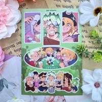 Image 5 of Selection of Sticker Sheets (Death Note, Frieren, Dr Stone, Hatsune Miku)