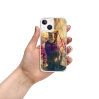 Image 16 of Beautiful Colorful Oil Painting Tabby Cat Inspired Clear Case for iPhone®