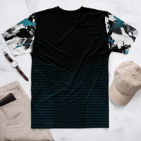 Image 2 of Men's Teal Time Strike T-Shirt