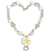 Image 1 of Plumeria Hello Kitty Necklace 