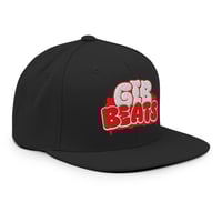 Image 8 of GIB BEATS Red Logo Snapback