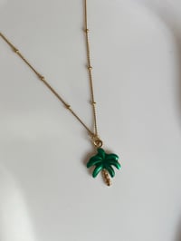 Image 1 of Palm Tree Necklace