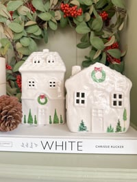 Image 1 of SALE! Ceramic Christmas LED Houses ( Set or Singles )