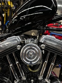 Image 1 of Stainless breather and timing plug kit