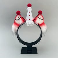 Image 1 of Red/White Clown Hat Kitten