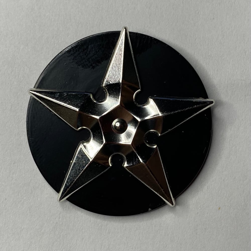 Ninja Star Spinning Pin