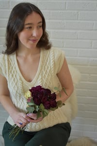 Image 7 of Aran Vest - Made in Ireland