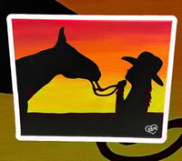 Image 1 of A Girl and her Horse