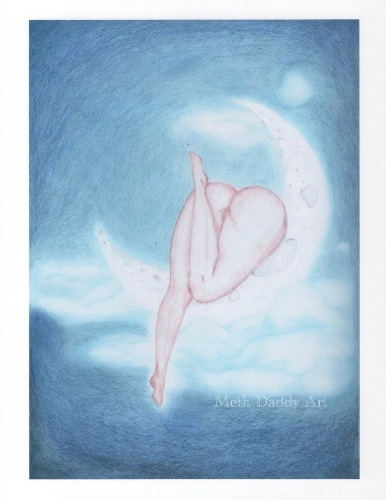 ‘Moon Pie’ print