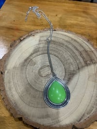 Image 1 of Green long necklace 