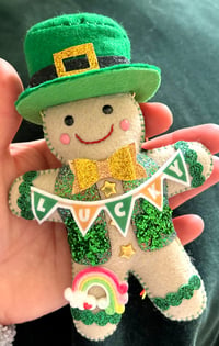 Image 3 of St Patrick's Day Gingerbreadman 