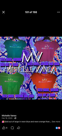 Neon Mesh Michelle Vanea Shirt