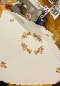 Image 3 of Posy Floral Embroidered Bunny