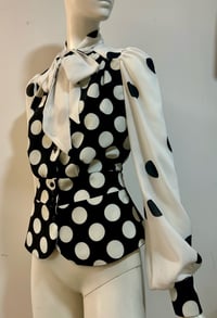 Image 2 of Celia Pussy Bow Blouse