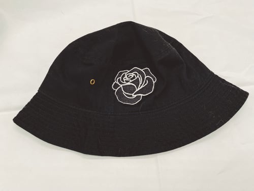 Image of Alfa Romeo Black Bucket Hat 