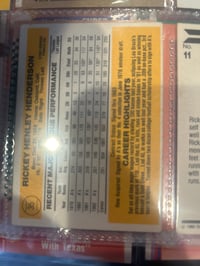 Image 2 of rickey henderson 1983 donruss