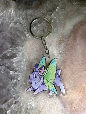 Image of Rabbit Acrylic Keychain 