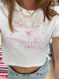 Image 3 of how you get the girl - taylor swift shirt 