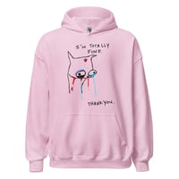 Image 23 of totally fine Unisex Heavy Blend Hoodie | Gildan 18500 copy copy