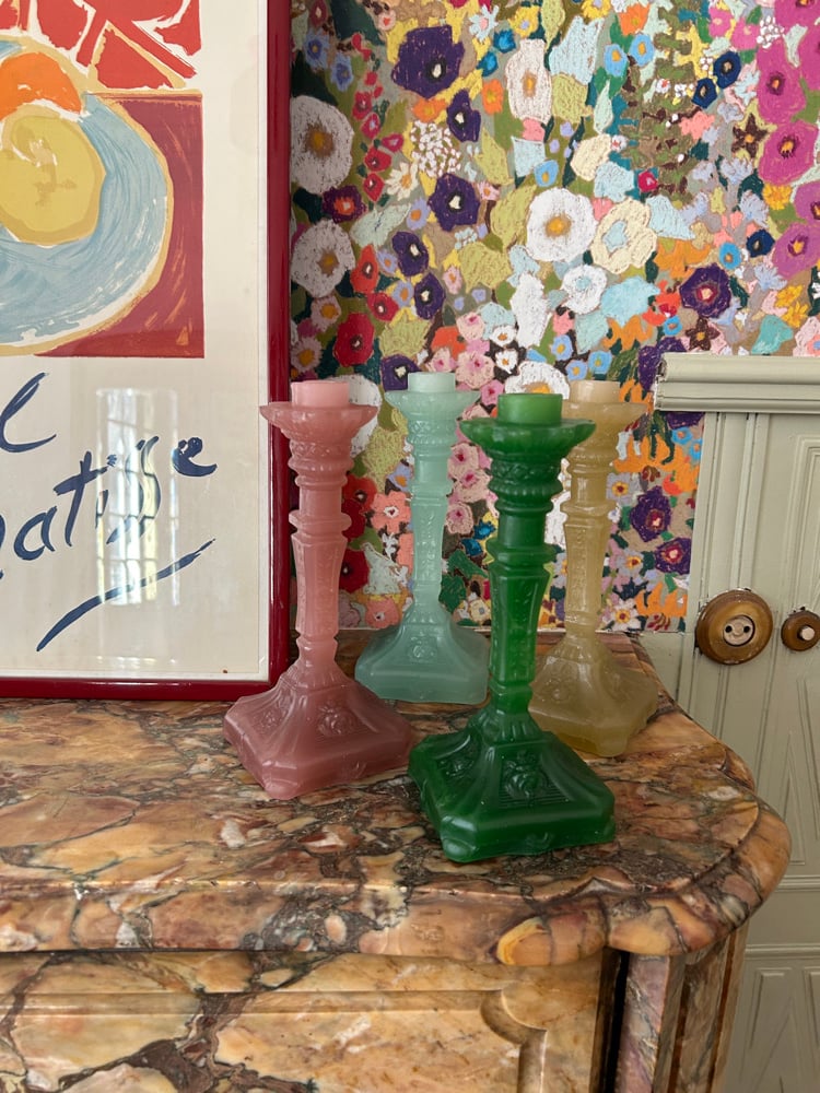 Image of Bougeoirs en cire