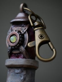 Image 6 of Commission- Ocular Lighthouse, bag/purse charm, small sculpture