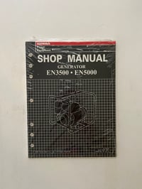 Sealed! Honda EN3500 / EN5000 Generator Shop Manual