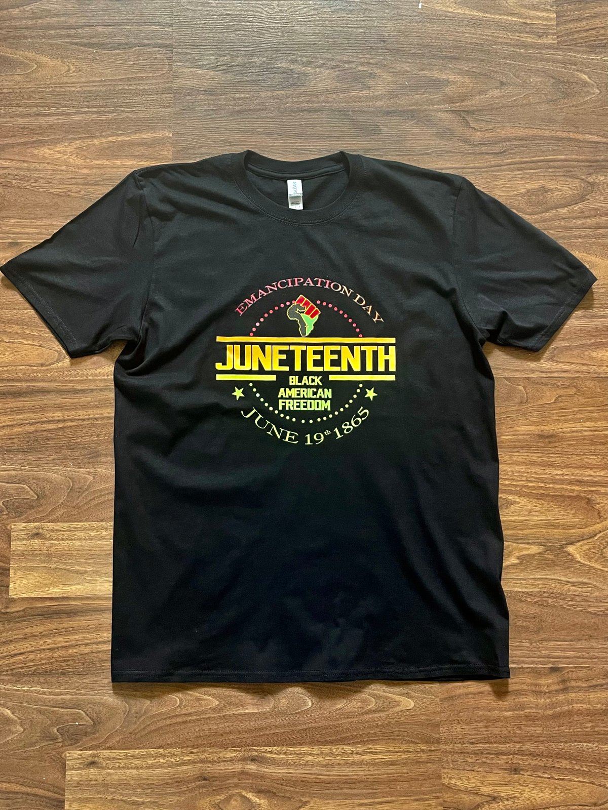 JUNETEENTH Celebration Unisex/Mens T-Shirt (BLACK or GREY)