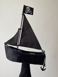 Image 5 of Black Pirate Ship Art Doll