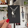Yin & Yang 2 Necklaces Set
