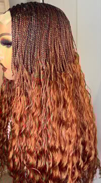 Image 4 of FIERY AUBURN BRAIDS (Loose Waves)