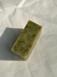 Image 1 of Mini MORINGA MANDARIN Chlorophyll-Rich — Ghee Soap Bar 