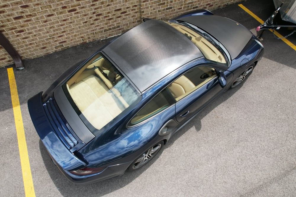 Porsche 997/996 dry carbon roof