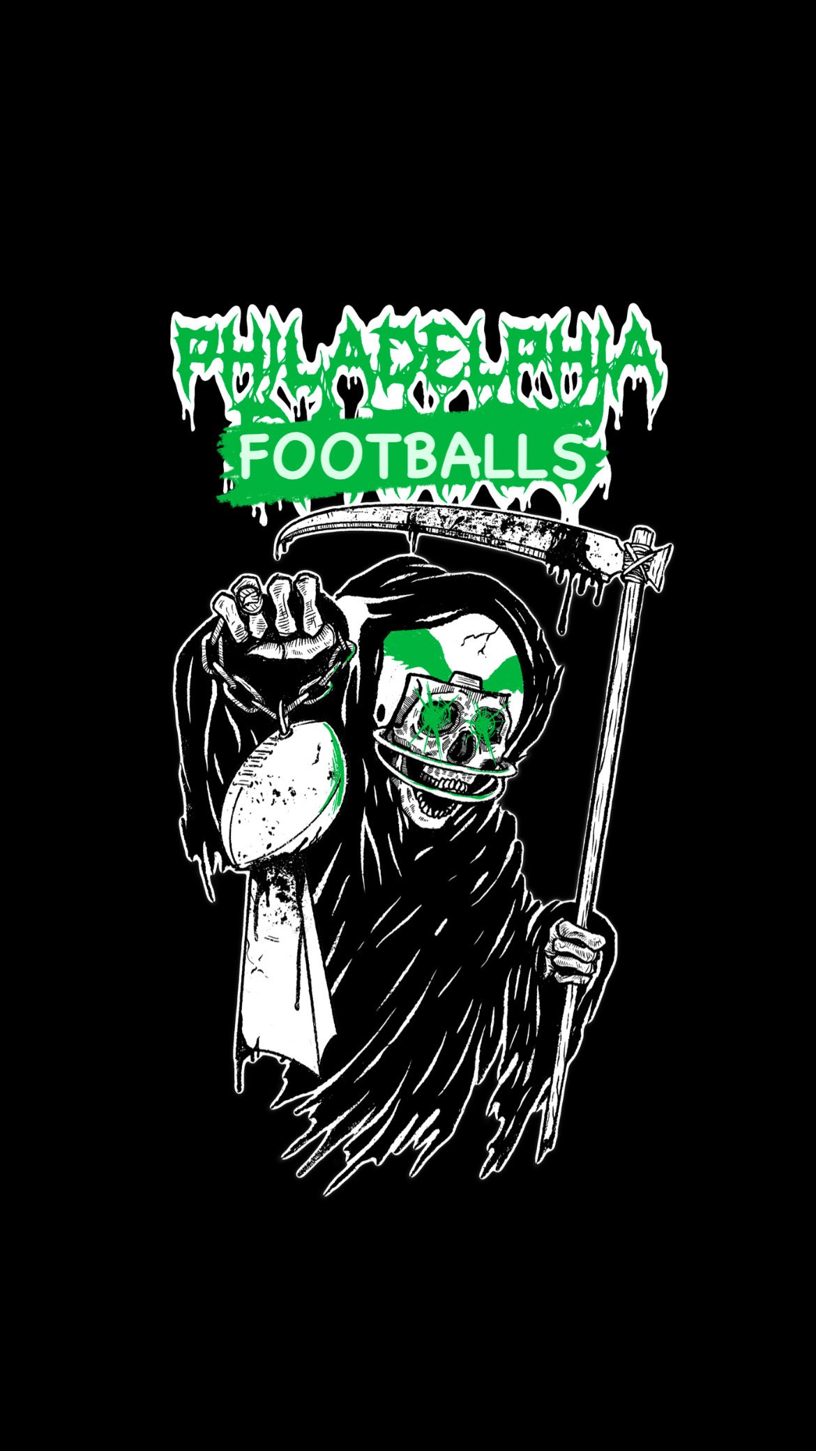 Philadelphia ~Football~ Shirt Black