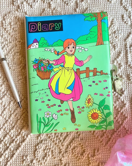 Image of vintage diary