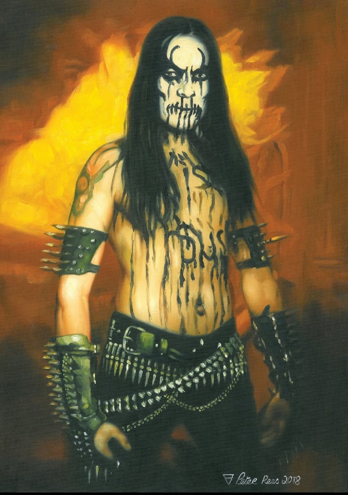 Image of Frost (1349/Satyricon) A4 Artprint. 