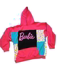 Image of Large Barbie Patchwork Hoodie