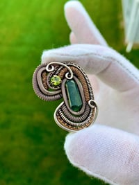 Image 1 of Green Tourmaline X Peridot