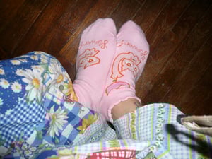 FLOWER? socks