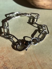 Image 4 of Silver Paw Bracelet 