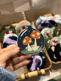 Mushroom Sticker - Glossy & Waterproof