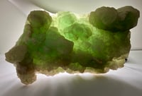 Image 1 of Green Fluorite Statement Piece | China #3039