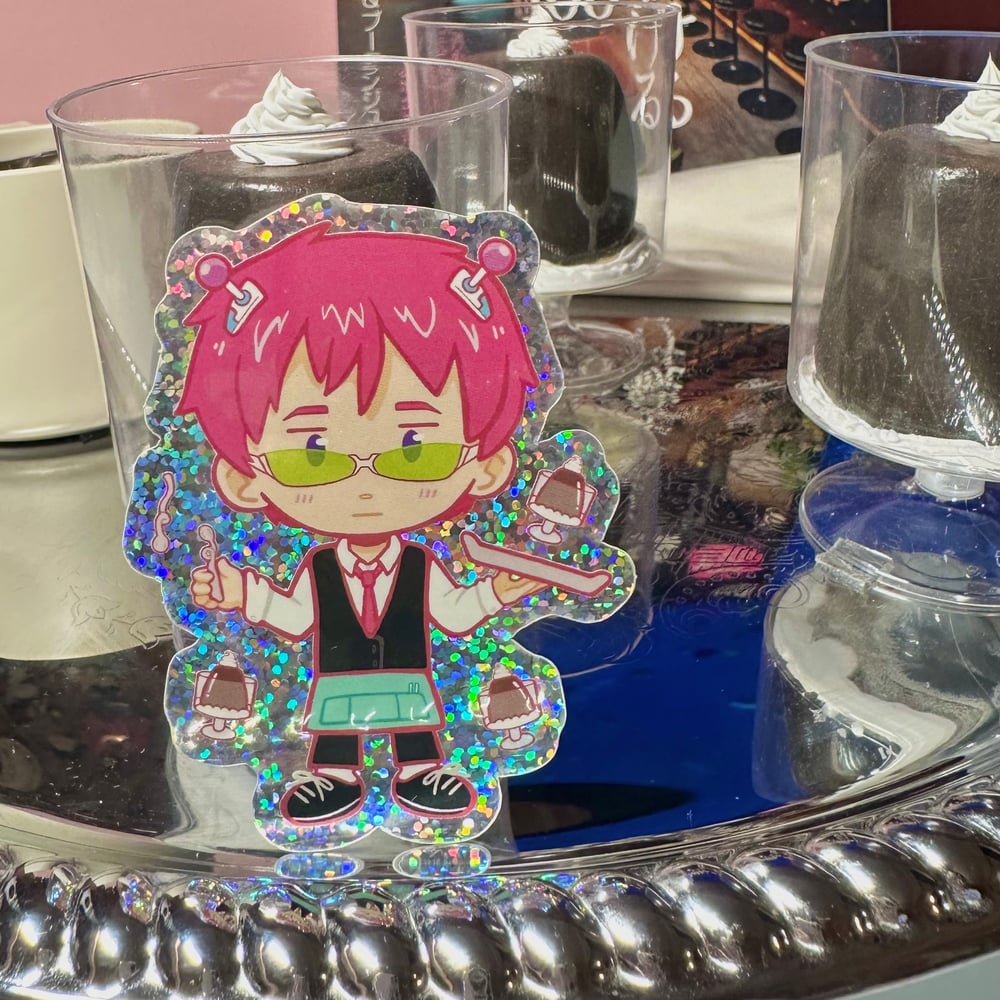 Image of Cafe Saiki Sticker