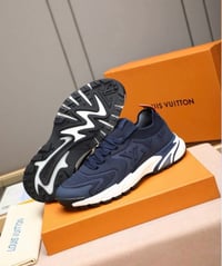 Image 2 of Lou Trainers - Navy Blue