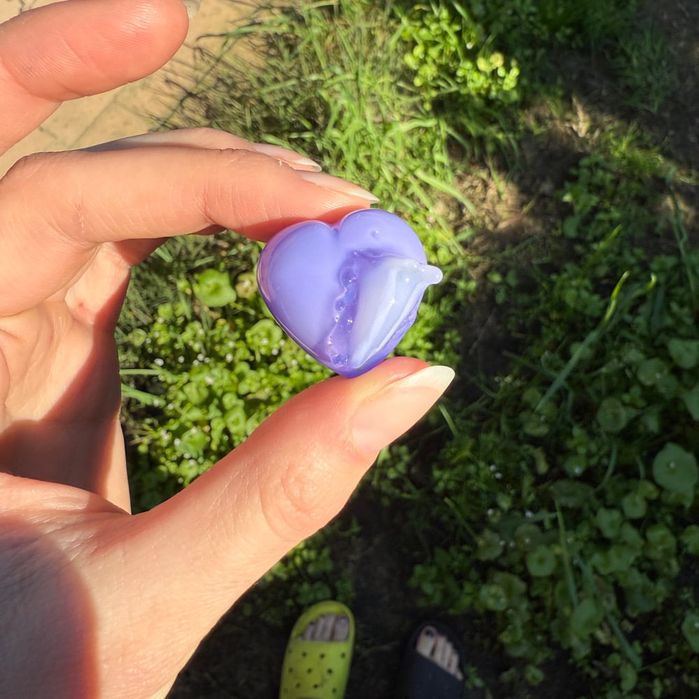 Image of Love Bug Heart Pendants 