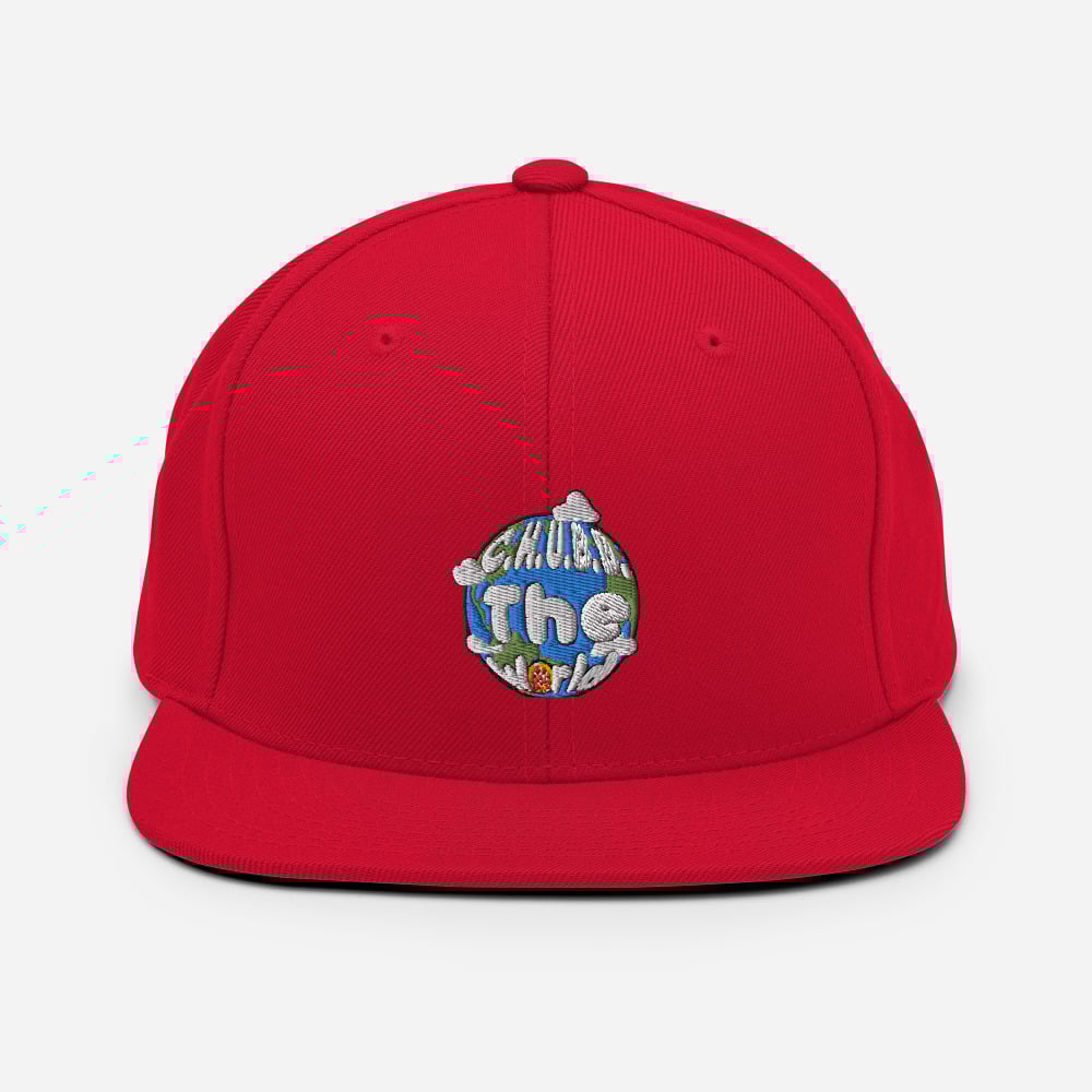 Image of C.H.U.B.B. The World (Pizza Edition) - Snapback Hat