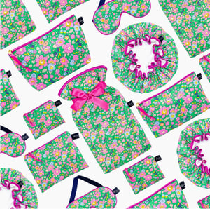 Image of Liberty Fabric Shower Cap - Betsy Meadow