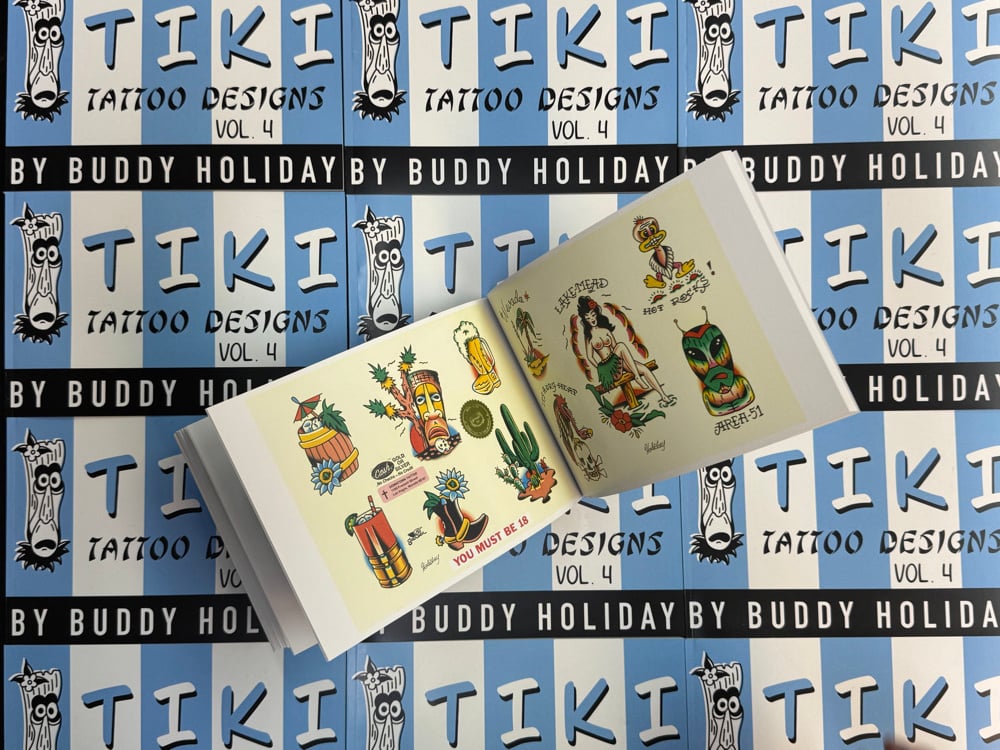 Tiki Tattoo Designs Vol. 4