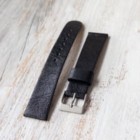 Image 1 of 18mm Chevre Strap In Black