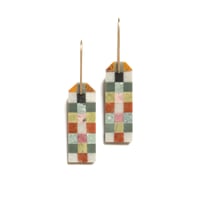 Image 1 of Quilt Earrings No. 3